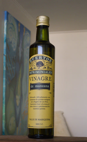 Vinagre de Manzana Huertos Patrimoniales 500cc