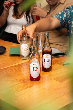 Ginger Beer JEN Arandano Romero Botella 330cc (Edición Limitada)
