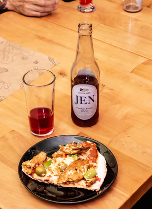 Ginger Beer JEN Arandano Romero Botella 330cc (Edición Limitada)