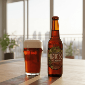 Cerveza Raíces de Chancoyán  Ambar Ale Botella 330cc