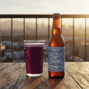 Kombucha Pinda Arándano Lavanda Botella 330cc