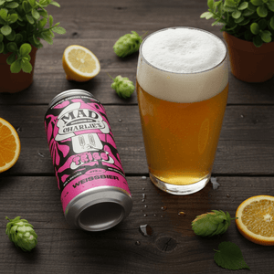 Cerveza Mad Charlies Weissbier Lata 473cc