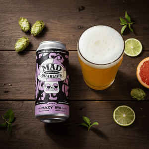 Cerveza Mad Charlies Hazy IPA Lata 473cc