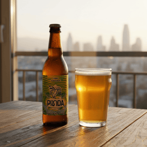 Kombucha Pinda Piña Albahaca Botella 330cc