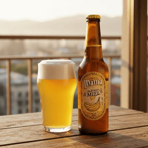 Cerveza Mättig Platano Miel 4,4° Botella 330cc