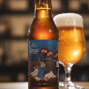 Cerveza Del Castillo Ambar Botella 330cc