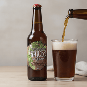 Cerveza Raíces de Chancoyán  Ambar Ale Botella 330cc