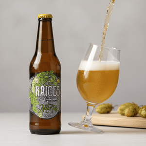 Cerveza Raíces de Chancoyán Pilsner Botella 330cc