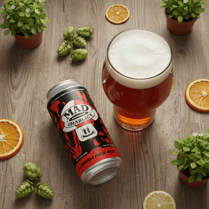 Cerveza Mad Charlies Irish Red Ale Lata 473cc