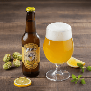 Cerveza Mättig Platano Miel 4,4° Botella 330cc