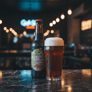 Cerveza Raíces de Chancoyán  Ambar Ale Botella 330cc