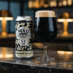 Cerveza Mad Charlies Imperial Stout Lata 473cc