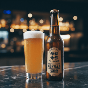 Cerveza Blumbee Golden Botella 330cc