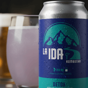 Kombucha La Ida Detox Lata 355cc