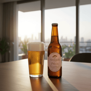Cerveza Tatas Beer Pilsner Botella 330cc