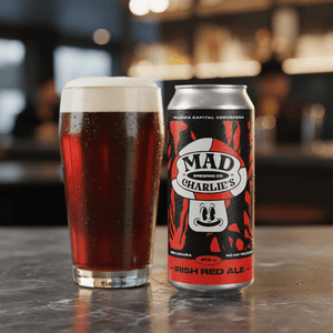 Cerveza Mad Charlies Irish Red Ale Lata 473cc