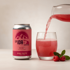 Kombucha La Ida Berry Menta Lata 355cc