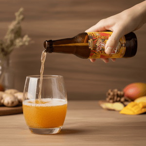 Kombucha Pinda Mango Jengibre Botella 330cc