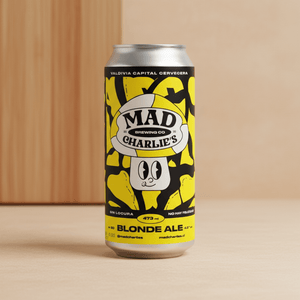 Cerveza Mad Charlies Blonde Ale Lata 473cc
