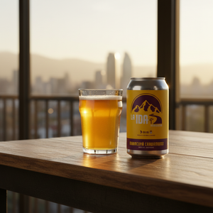 Kombucha La Ida Maracuyá Cardamomo Lata 355cc