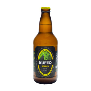 Cerveza Kufeo Golden Botella 500cc