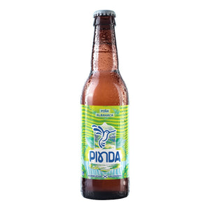 Kombucha Pinda Piña Albahaca Botella 330cc