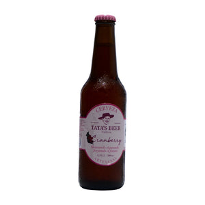 Cerveza Tatas Beer Cranberry Botella 330cc